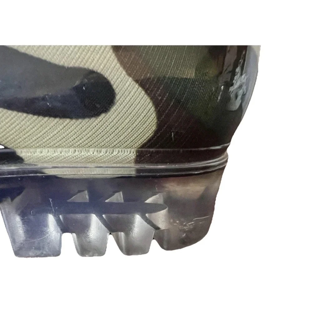 Corkys‎ Womens Camouflage Rain Boots Green Camo Waterproof Mid Calf Size 7